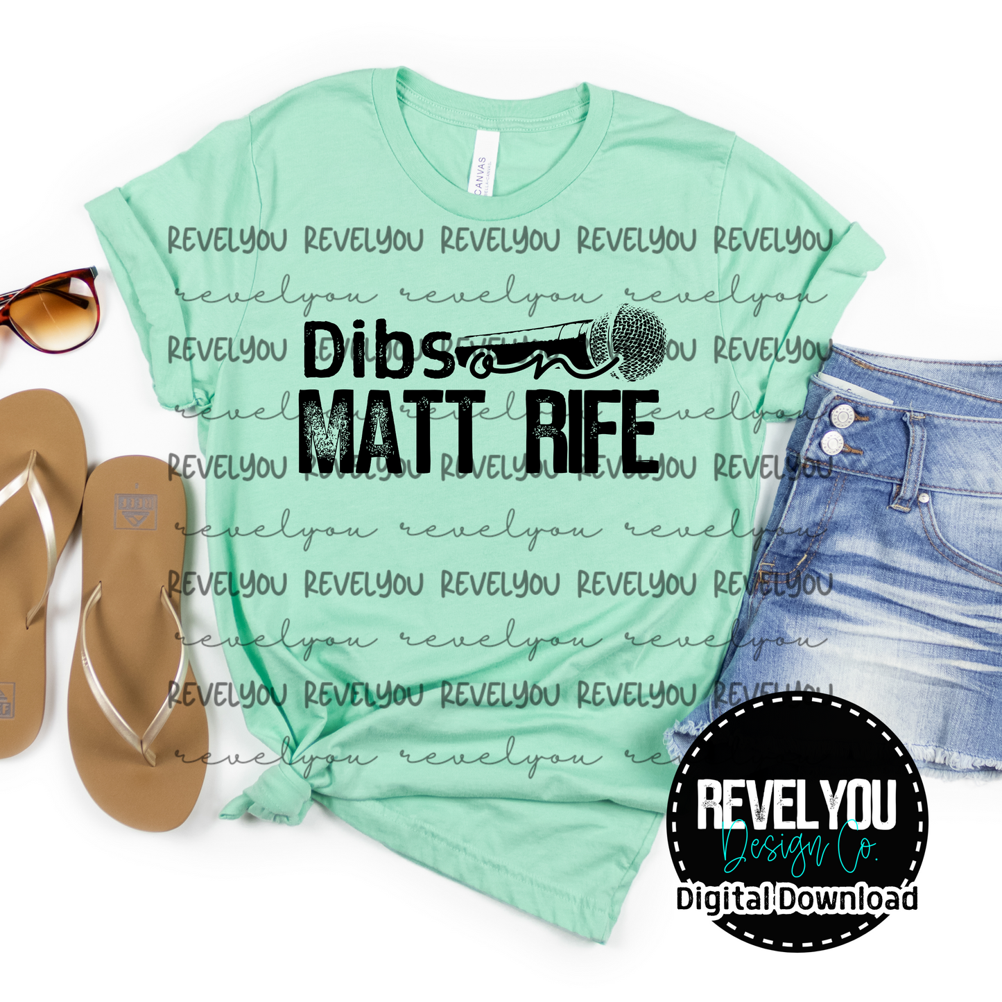 Dibs On Matt Rife *Black* - PNG
