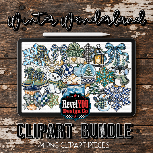 Winter Wonderland Clipart Bundle