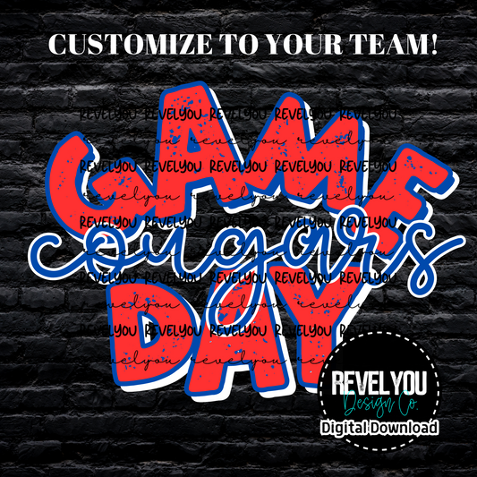 Game Day *Customize  - PNG