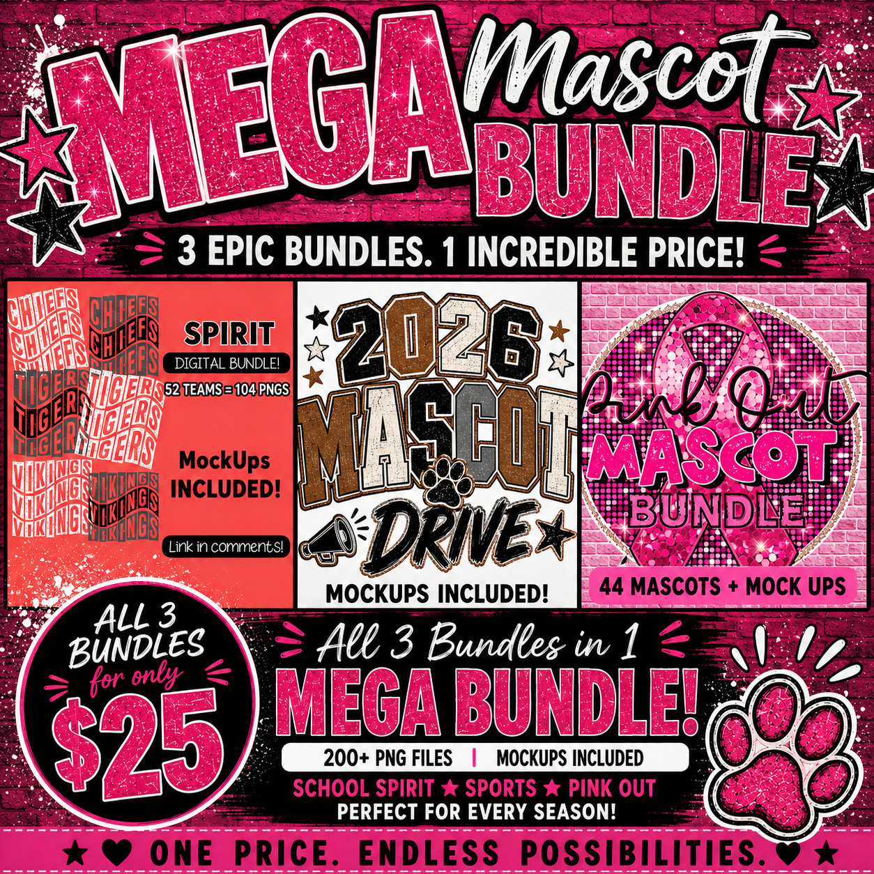 Mega Mascot Bundle