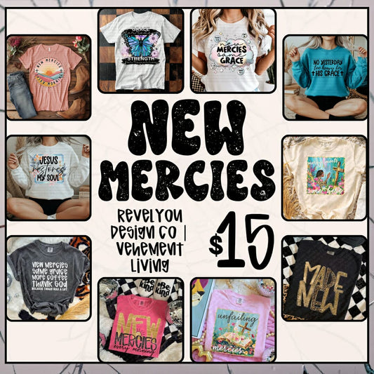 New Mercies Collab - Vehement Living + RevelYou Design Co - 2025