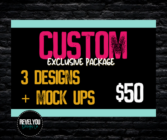 Exclusive Digital Package - 3 Customs