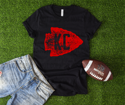 Distressed Arrowhead Red preorder - ships 8/11/25