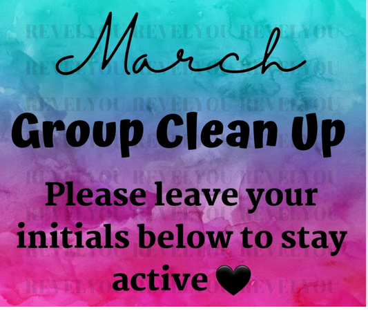 March Group Clean Up Image