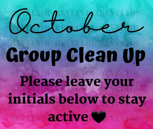 October Group Clean Up Image