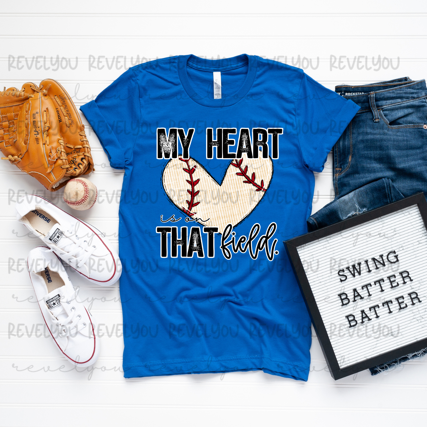 My Heart Is On That Field Baseball - PNG
