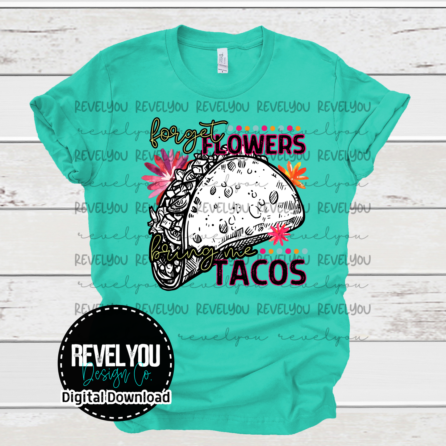 Taco/Margarita Digital Collab with RevelYOU & C's Sweet Designs - PNG Downloads