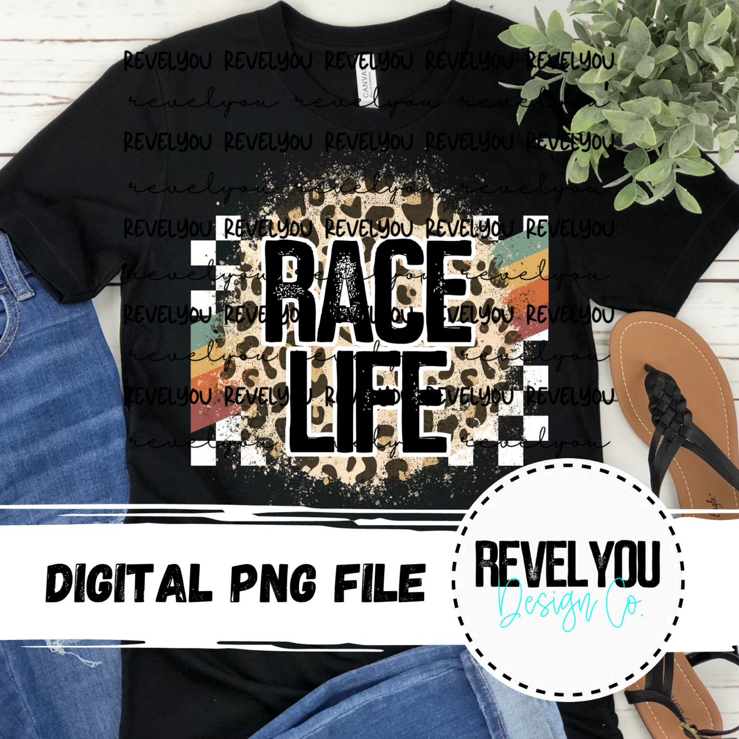 Race Life (Racing Rainbow) - PNG