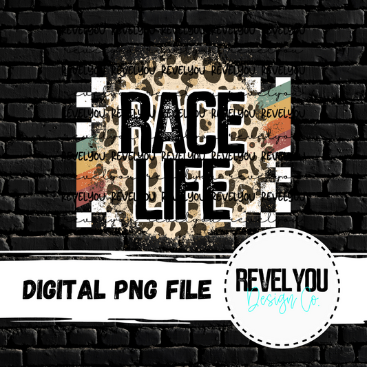 Race Life (Racing Rainbow) - PNG