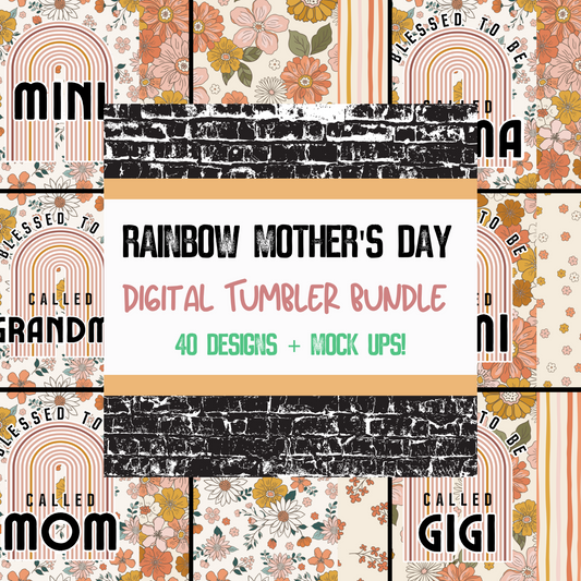 Mother's Day Tumbler Bundle - Digital PNGs