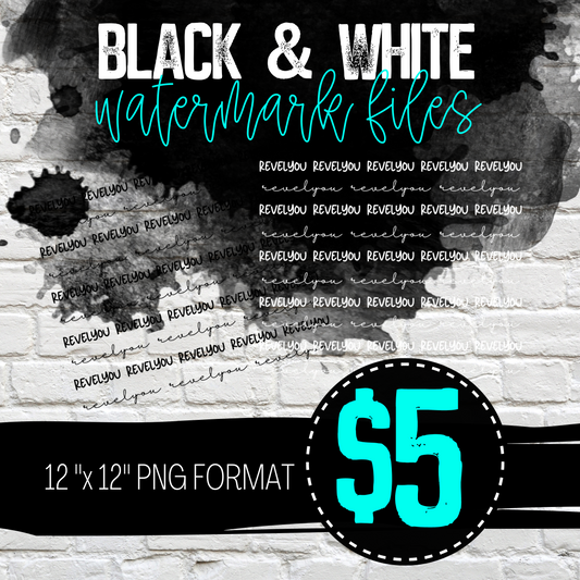 Custom Watermark Overlay - PNG
