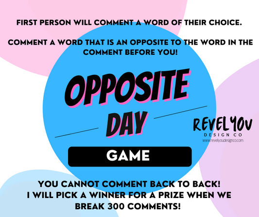 Opposite Day Facebook Game Image