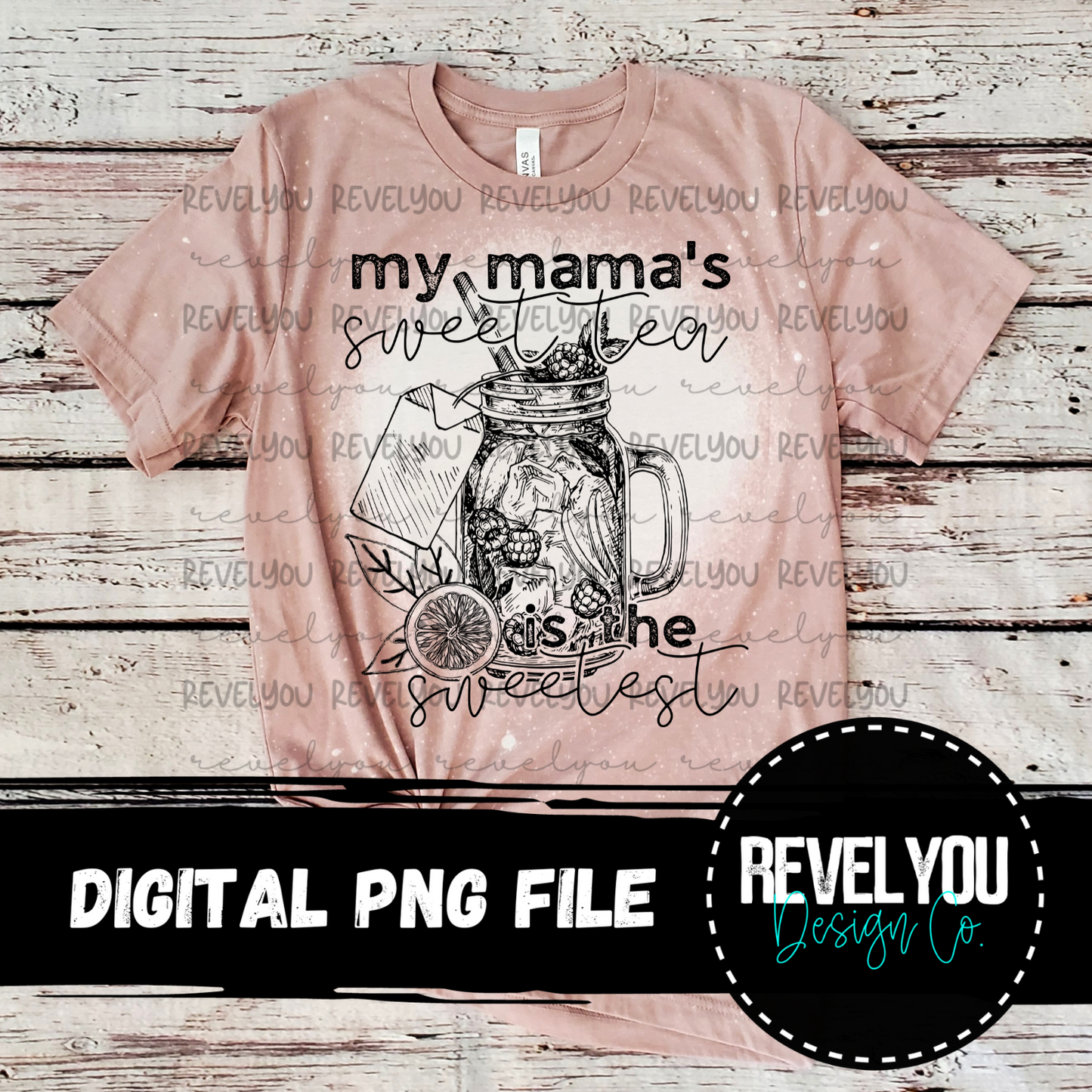 My Mama's Sweet Tea is the Sweetest (walker hayes y'all life) - PNG