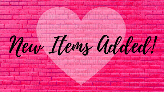 New Items Pink Heart Facebook Cover Image