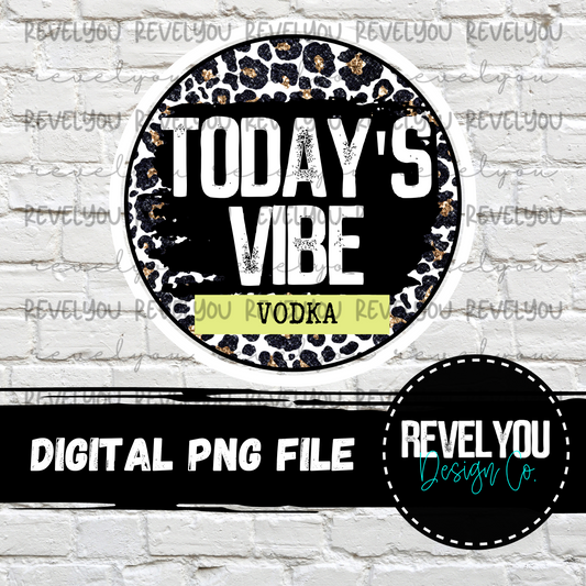 Today's Vibe Vodka - PNG