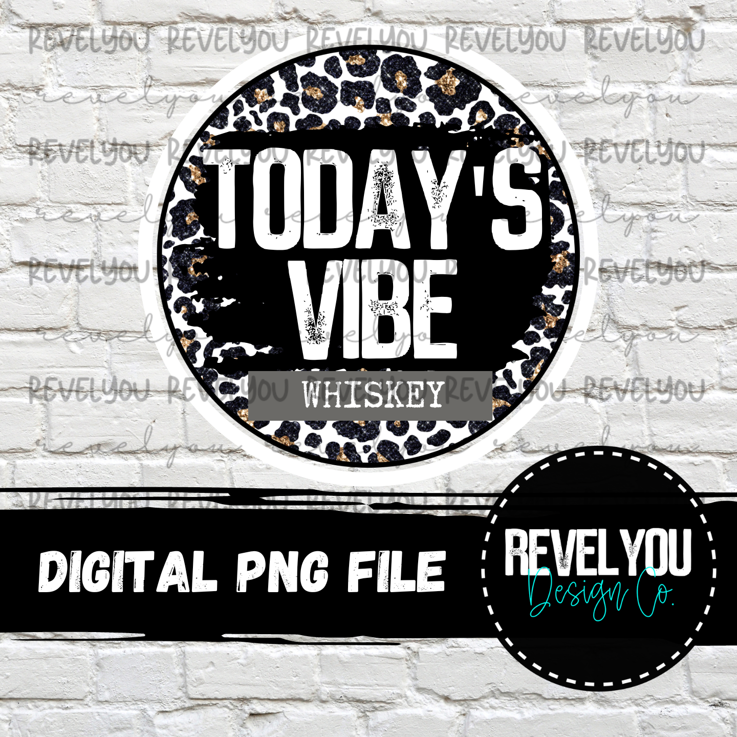 Today's Vibe Whiskey - PNG