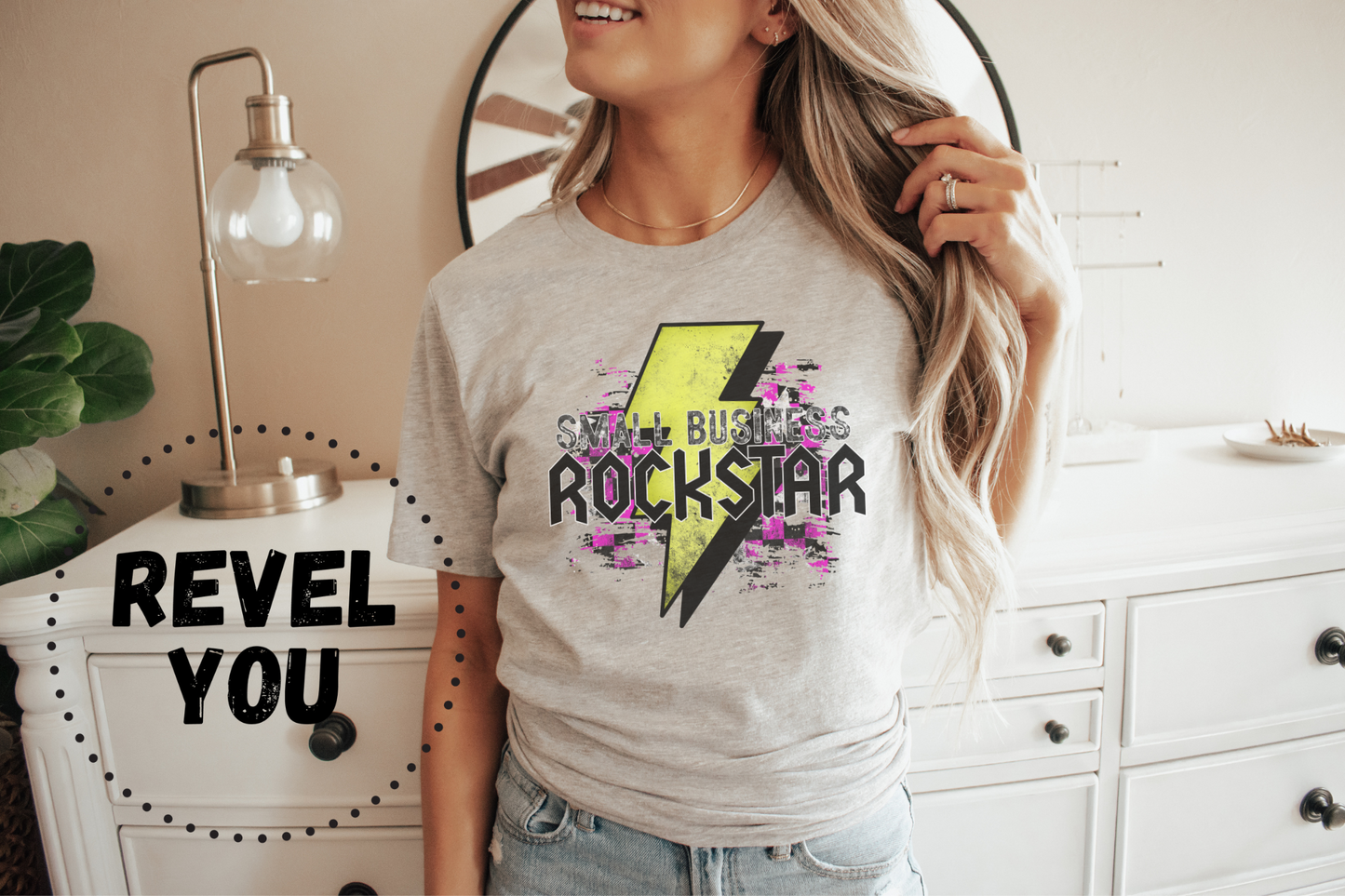 Small Business Rock Star Graphic Tee