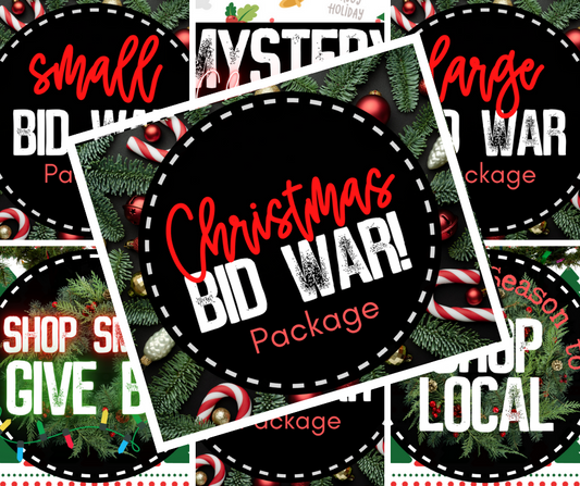 Christmas Bid War Packages Edition