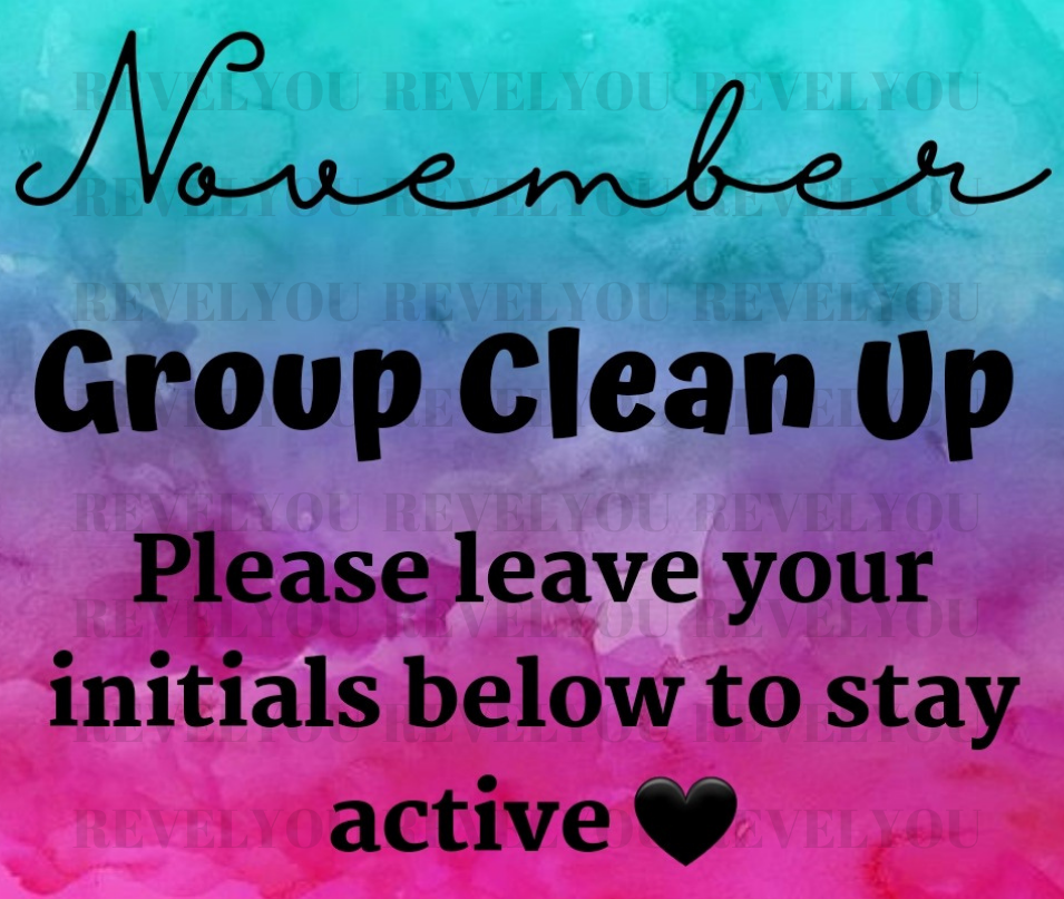 November Group Clean Up Image