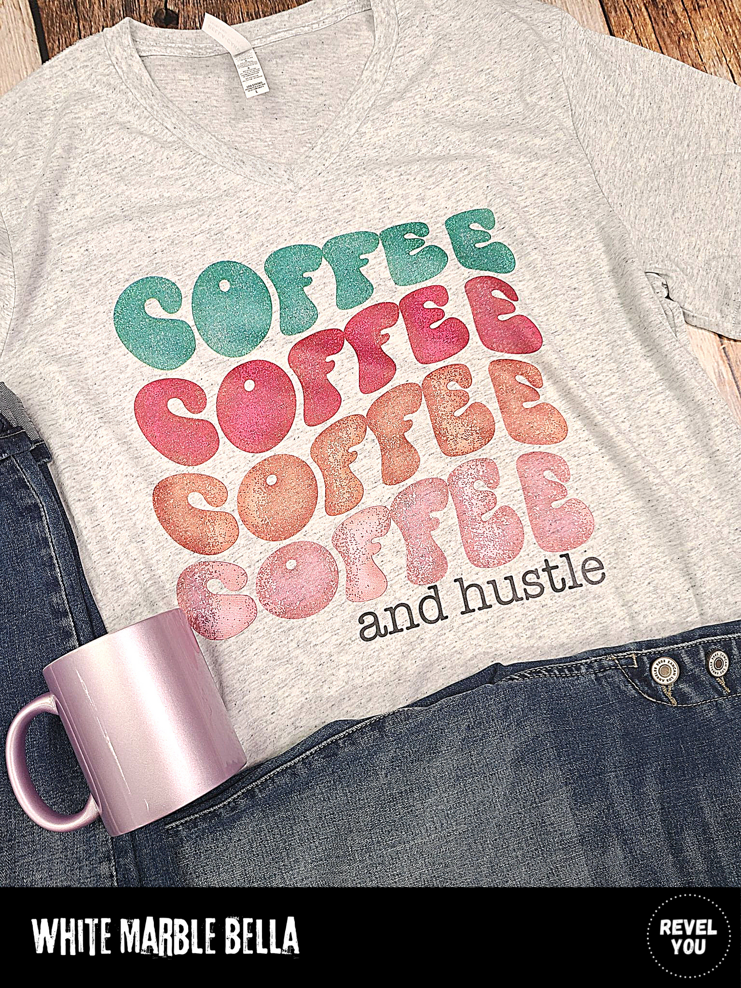 Coffee & Hustle Graphic Tee